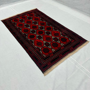 Handmade Afghan wool rug traditional design for living room USA