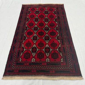 Handmade Afghan wool rug traditional design for living room USA