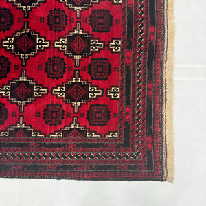 Handmade Afghan wool rug traditional design for living room USA