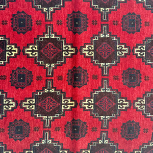 Handmade Afghan wool rug traditional design for living room USA