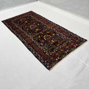 Handmade Afghan wool rug traditional design for living room USA