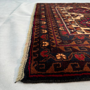 Handmade Afghan wool rug traditional design for living room USA