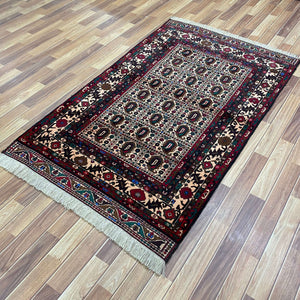 Handmade Afghan wool rug traditional design for living room USA