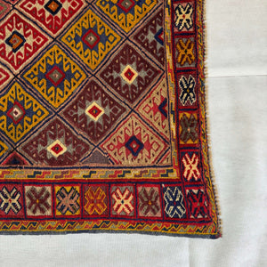 Handmade Afghan wool rug traditional design for living room USA