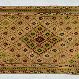 Handmade Afghan wool rug traditional design for living room USA