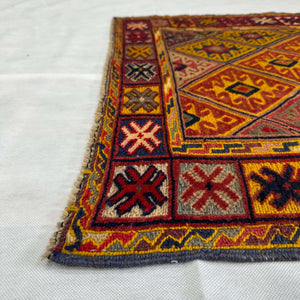 Handmade Afghan wool rug traditional design for living room USA