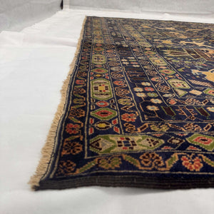 Handmade Afghan wool rug traditional design for living room USA