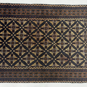 Handmade Afghan wool rug traditional design for living room USA