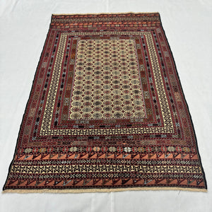 Handmade Afghan wool rug traditional design for living room USA