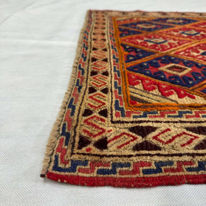 Handmade Afghan wool rug traditional design for living room USA