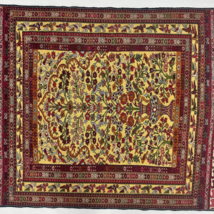 Handmade Afghan wool rug traditional design for living room USA