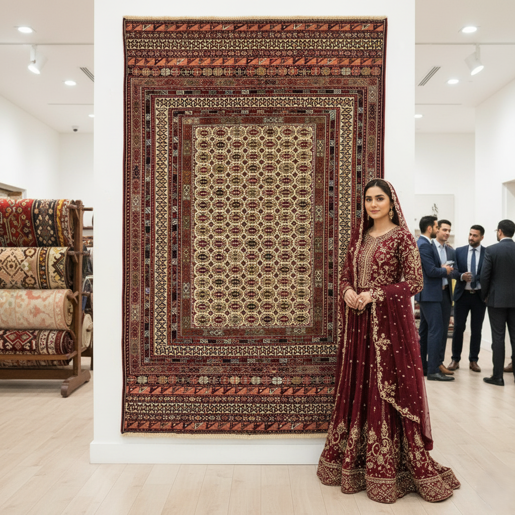 Premium Kilim Afghan Rug 4x6 ft Geometric | The Rug Diary