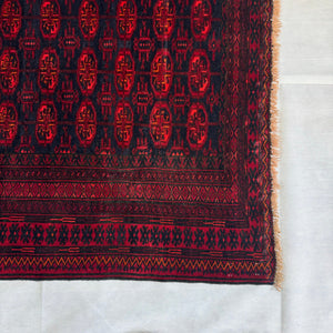 Handmade Afghan wool rug traditional design for living room USA