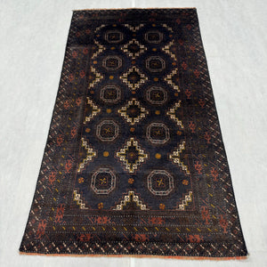 Handmade Afghan wool rug traditional design for living room USA