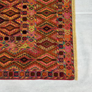 Handmade Afghan wool rug traditional design for living room USA