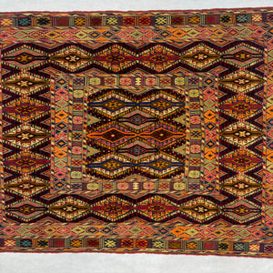 Handmade Afghan wool rug traditional design for living room USA