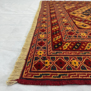 Handmade Afghan wool rug traditional design for living room USA