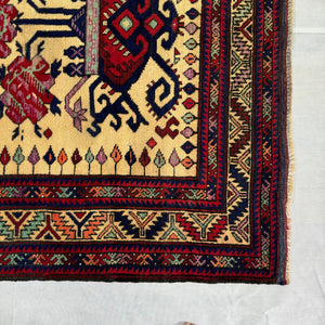 Handmade Afghan wool rug traditional design for living room USA