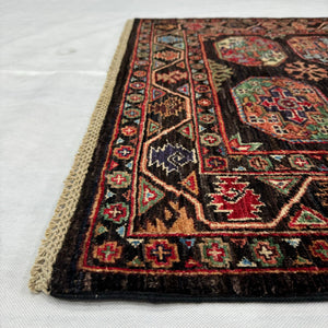 Handmade Afghan wool rug traditional design for living room USA