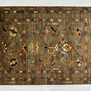 Handmade Afghan wool rug traditional design for living room USA