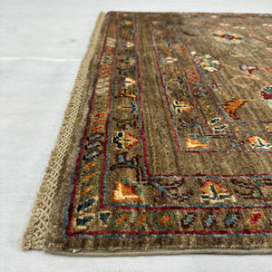 Handmade Afghan wool rug traditional design for living room USA