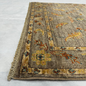 Handmade Afghan wool rug traditional design for living room USA