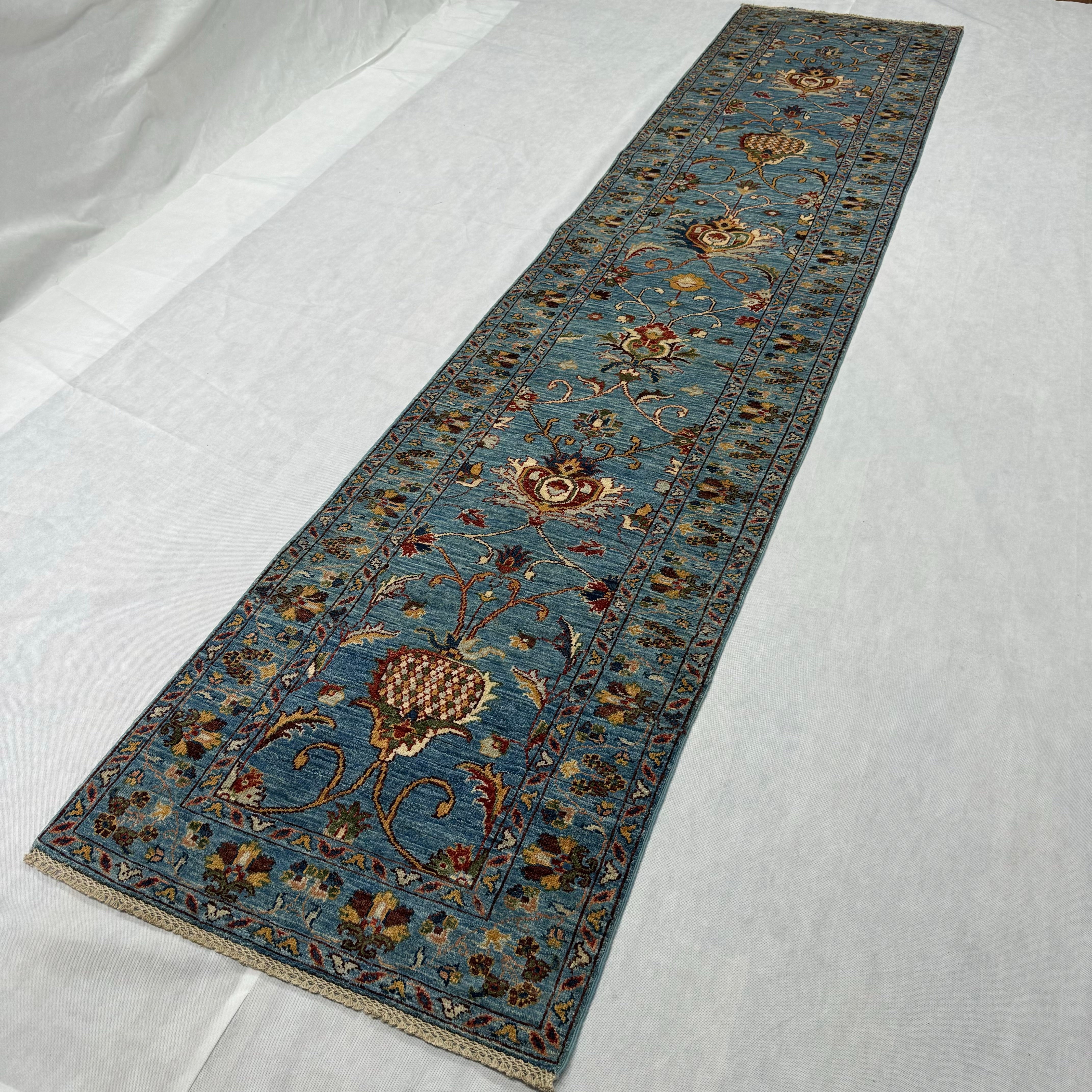 Handmade Afghan wool rug traditional design for living room USA