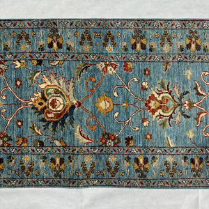 Handmade Afghan wool rug traditional design for living room USA