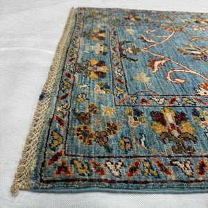 Handmade Afghan wool rug traditional design for living room USA
