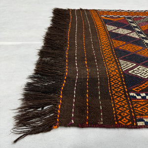 Handmade Afghan wool rug traditional design for living room USA