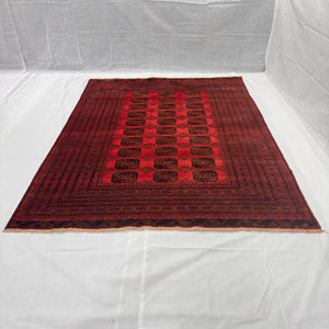 Handmade Afghan wool rug traditional design for living room USA