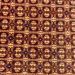 Handmade Afghan wool rug traditional design for living room USA