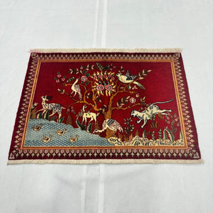 Handmade Afghan wool rug traditional design for living room USA
