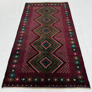 Handmade Afghan wool rug traditional design for living room USA