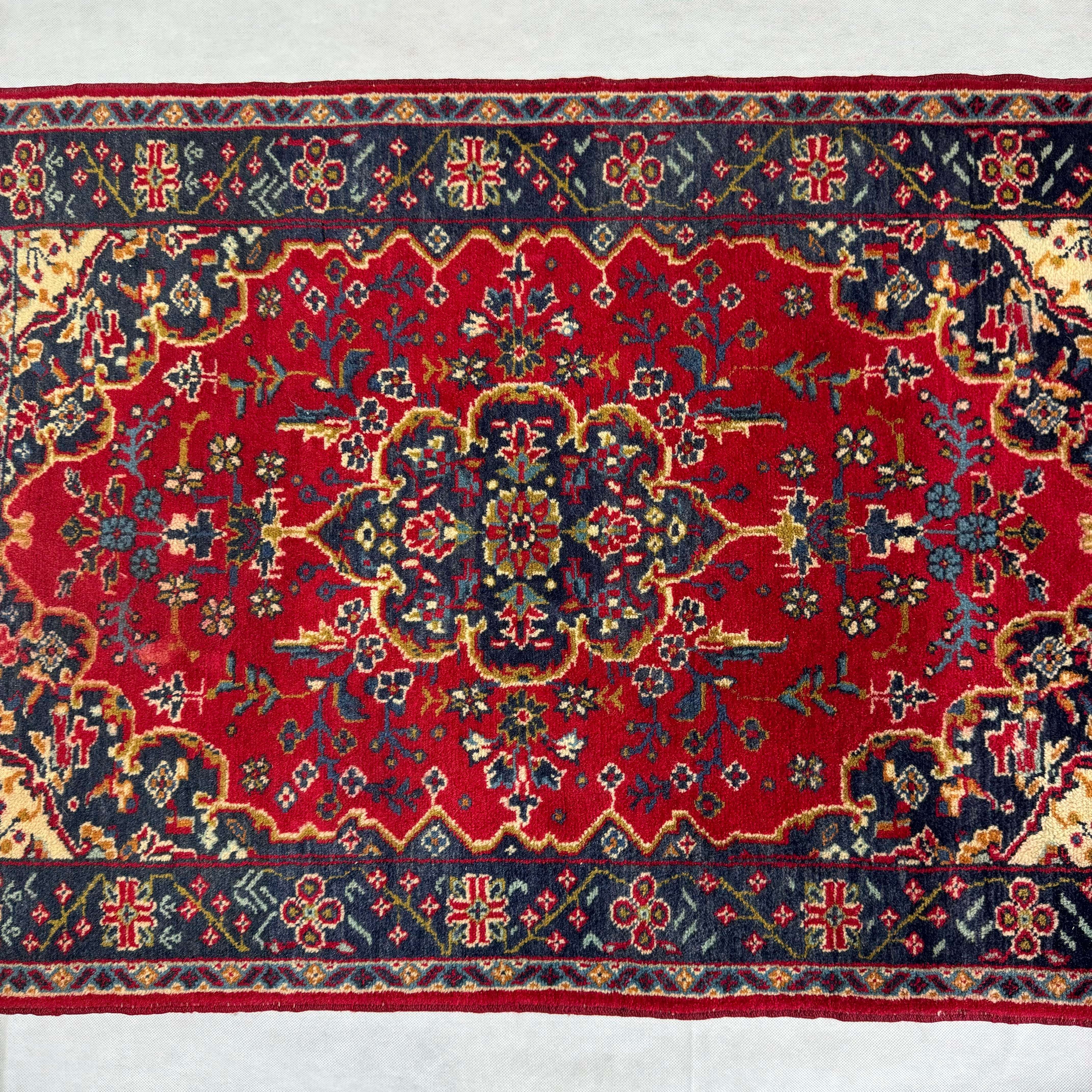 Handmade Afghan wool rug  traditional design for living room USA