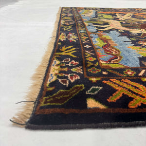 Handmade Afghan wool rug  traditional design for living room USA