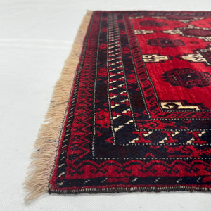 Handmade Afghan wool rug  traditional design for living room USA