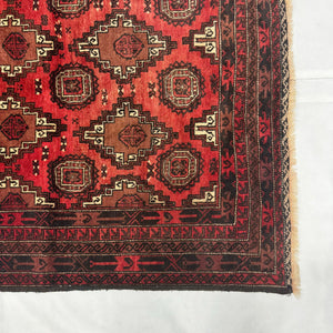 Handmade Afghan wool rug  traditional design for living room USA