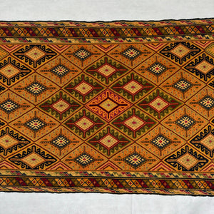 Handmade Afghan wool rug  traditional design for living room USA
