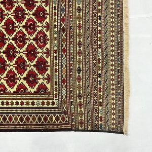 Handmade Afghan wool rug  traditional design for living room USA