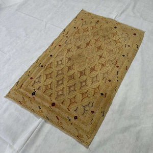 Handmade Afghan wool rug  traditional design for living room USA