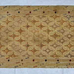 Handmade Afghan wool rug  traditional design for living room USA