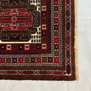 Handmade Afghan wool rug  traditional design for living room USA