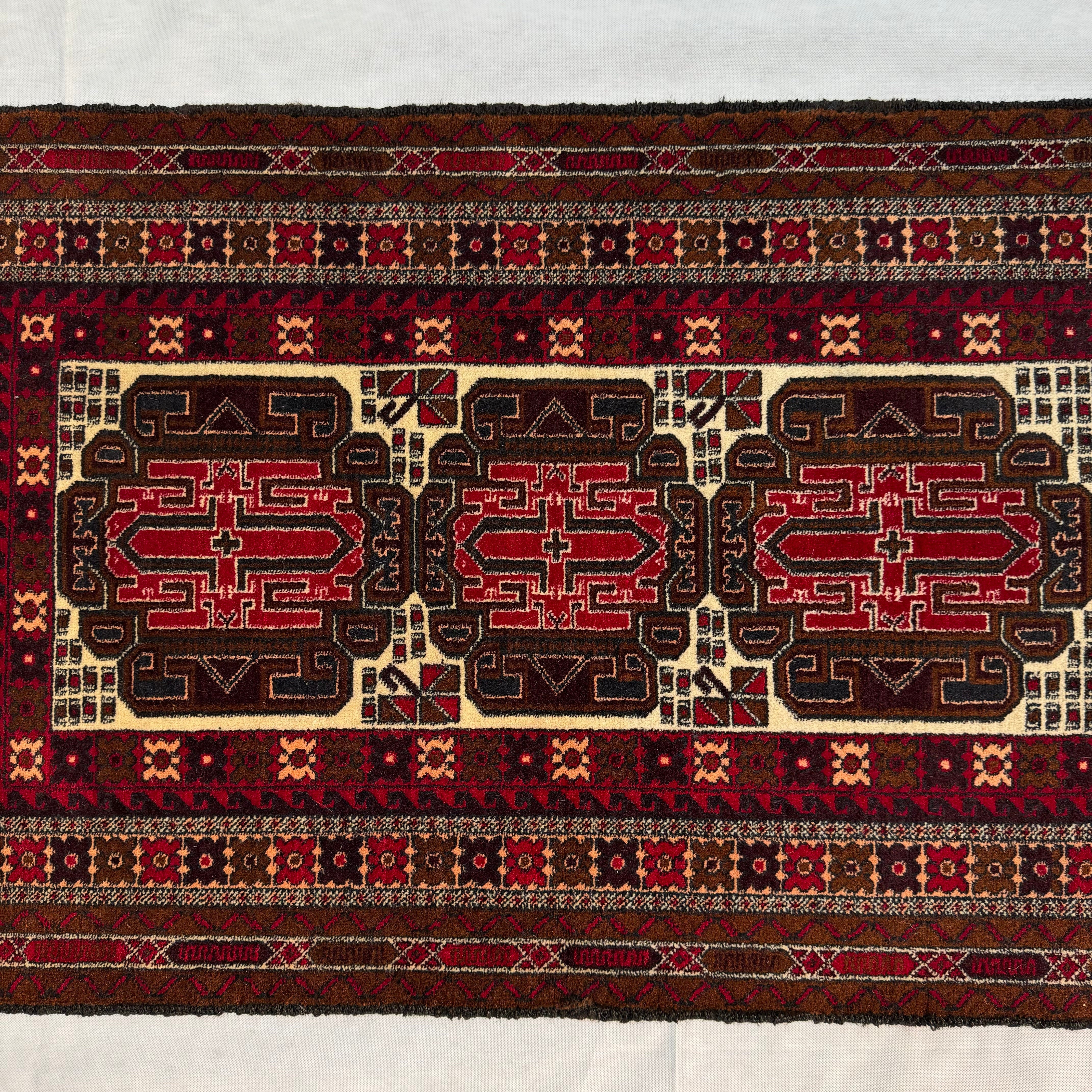 Handmade Afghan wool rug  traditional design for living room USA