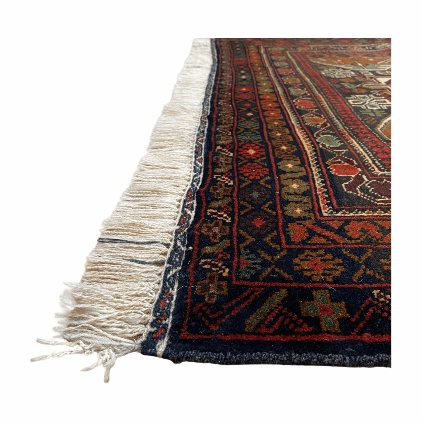 Handmade Afghan wool rug  traditional design for living room USA