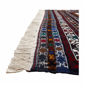 Handmade Afghan wool rug  traditional design for living room USA