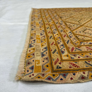 Handmade Afghan wool rug  traditional design for living room USA