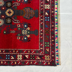 Handmade Afghan wool rug  traditional design for living room USA