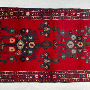 Handmade Afghan wool rug  traditional design for living room USA