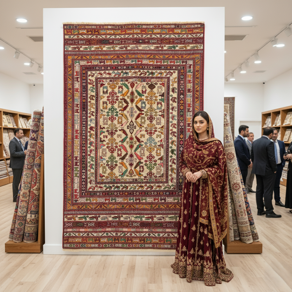 Handmade Afghan wool rug 4 ft x 6 ft Handmade Afghan Wool Premium Kilim Rug – Traditional Geometric Design – Luxurious, Durable, Eco-Friendly traditional design for living room USA